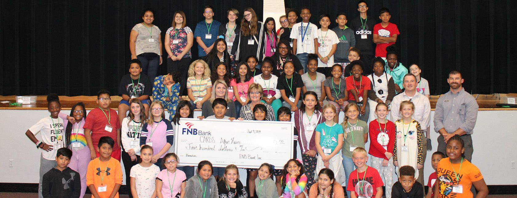 FNB Donates $500 to CARDS After Hours Program at Mayfield Middle School