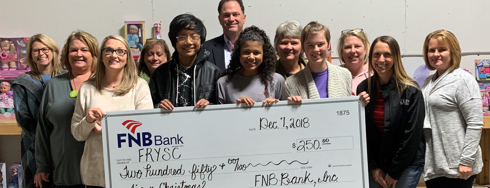 FNB makes $250 Christmas donation to Tiger Christmas