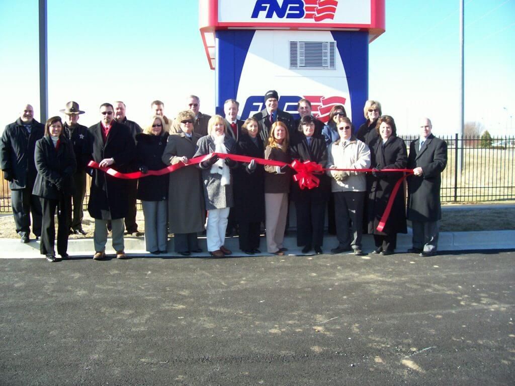 fnb atm ribbon cutting