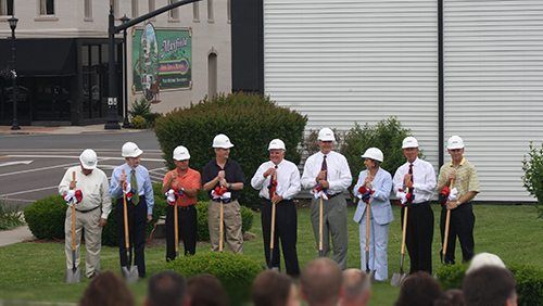 New Main Office Groundbreaking in 2008