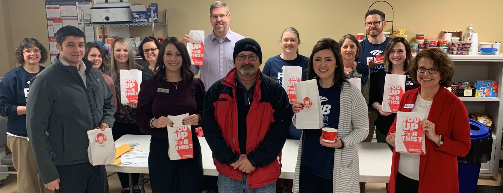 FNB & Wendy's of Mayfield Raise over $1800 from Fundraising Chili Lunch