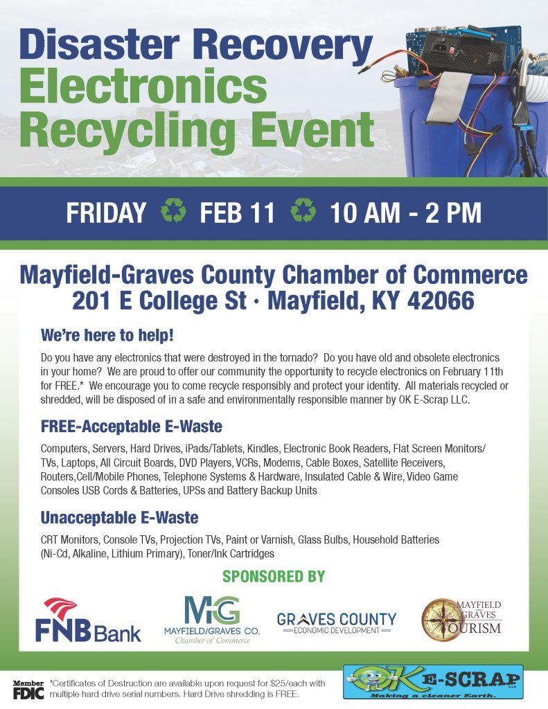 eRecycling Event Flyer