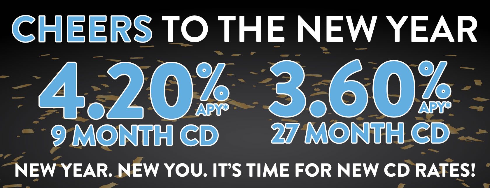 New Year 2025 4.20% CD