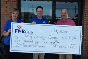 FNB Donates Over $17,000 to Local Schools