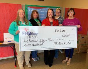 FNB makes $250 Christmas donation to Laker Christmas
