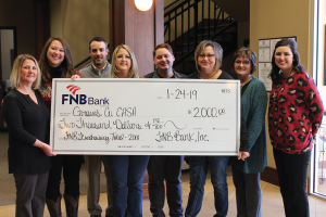FNB Donates $200 to the Mayfield-Graves County CASA Program