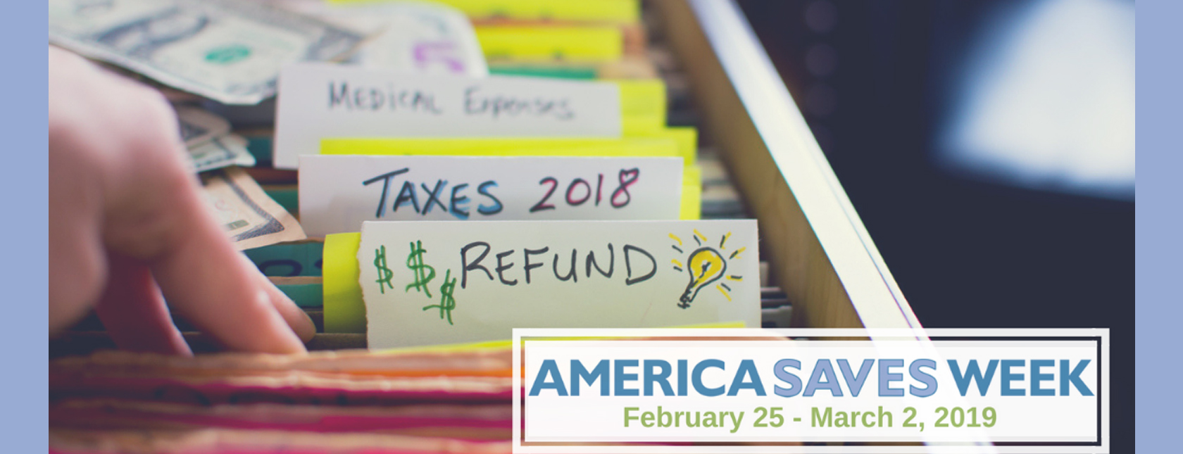 America Saves Week-make your refund work for you