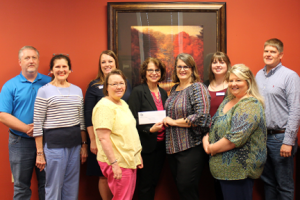 FNB presents $13,750 grant to benefit Murray-Calloway County Habitat Family