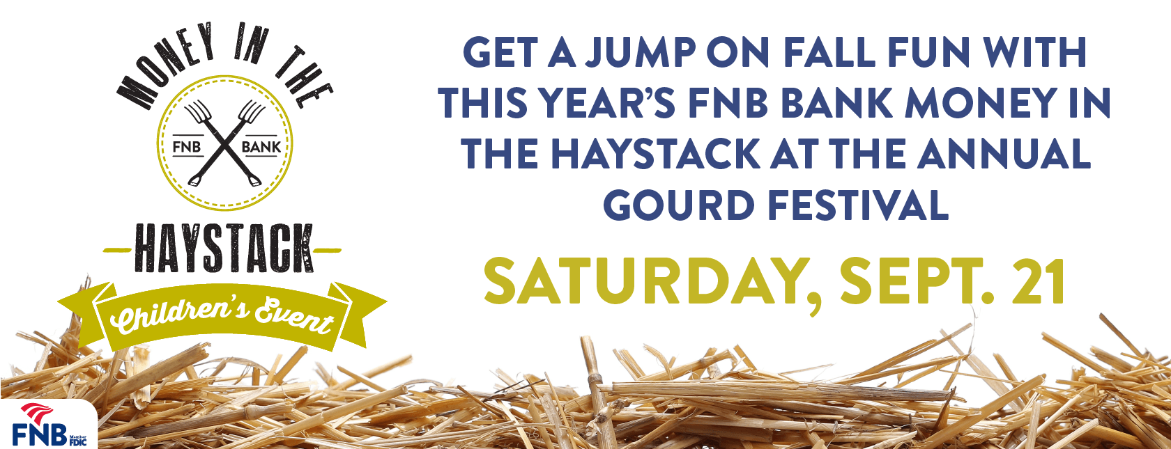 Money in the Haystack at Gourd Festival