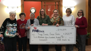 FNB Makes $2420 Donation to Trigg County Senior Citizen Center