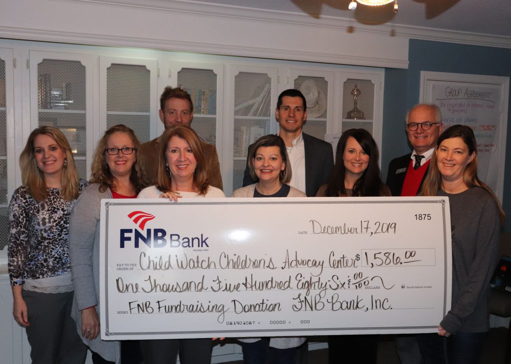 FNB Makes 2,000 Donation to Paducah Child Watch as Result of 2019