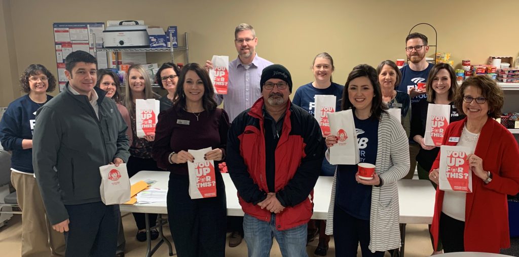 FNB & Wendy's of Mayfield Raise Over 1,800 Through Fundraising Chili