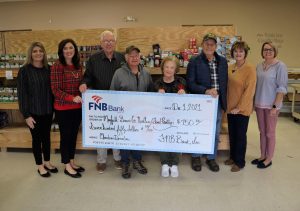 FNB Makes Christmas Donation to Mayfield Needline/Food Pantry