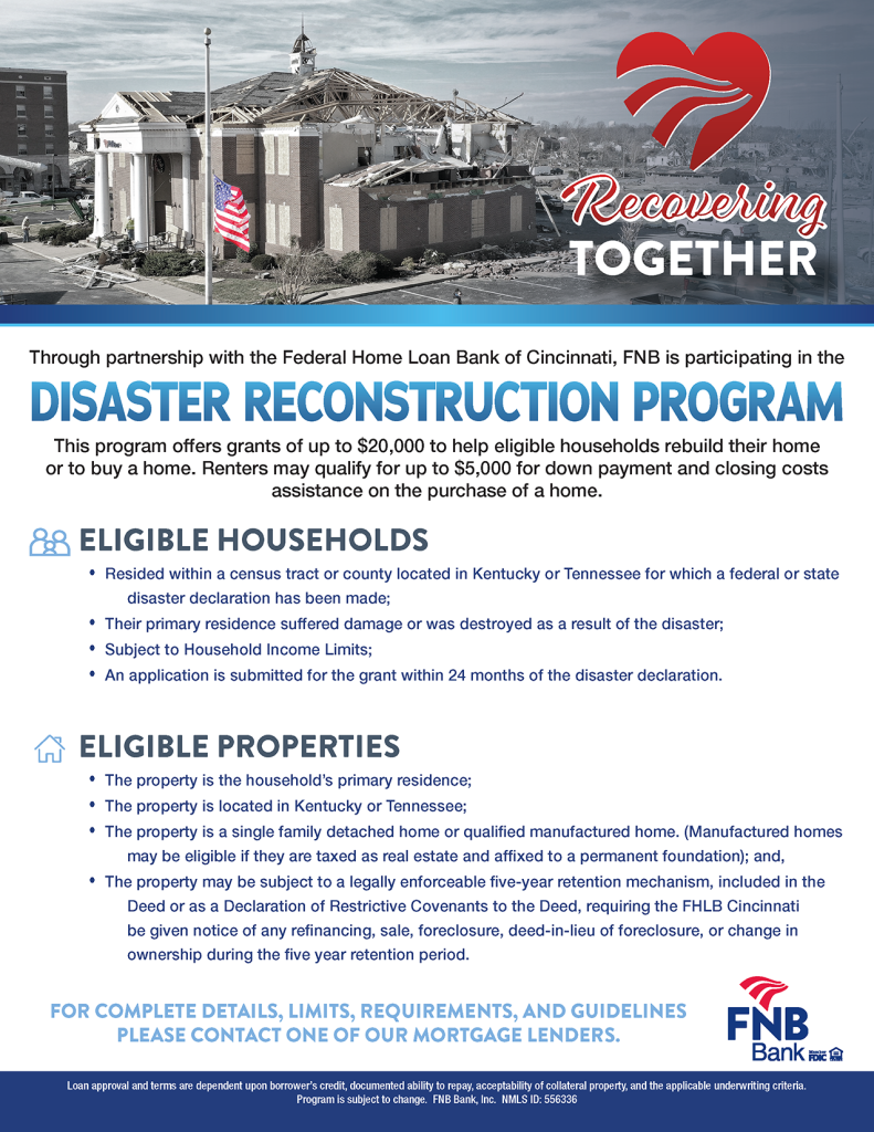 Disaster Reconstruction Program