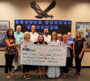 FNB Donates to Graves County Schools through Spirit Debit Card Program - Check Presentation
