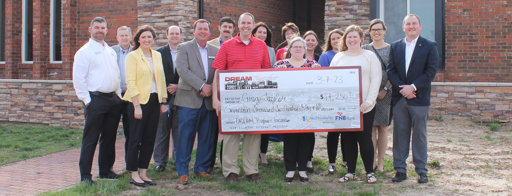 DREAM Check Presentation Held for Home Team Title