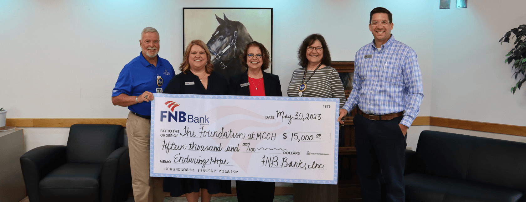 FNB Bank Donates to Murray Calloway County Hospital