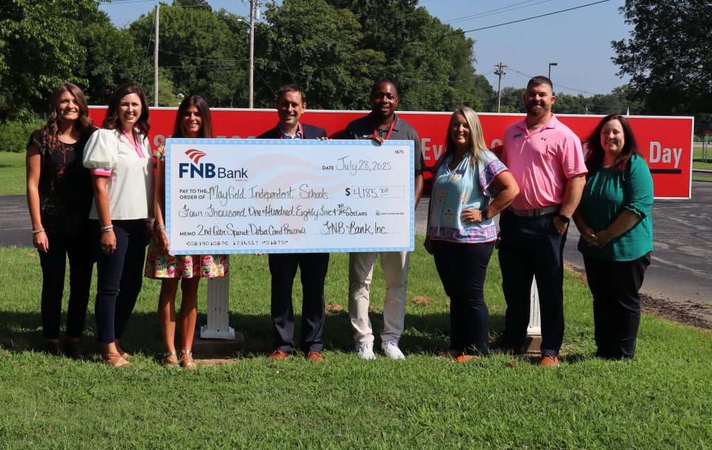 Mayfield Schools Spirit Debit Card Check Presentation