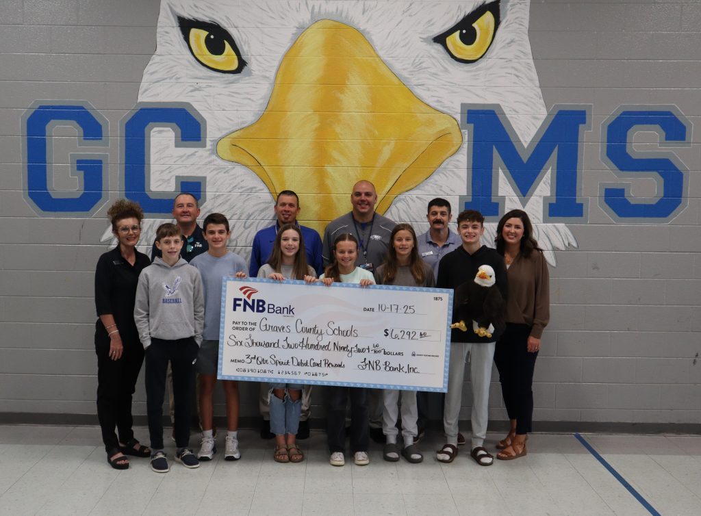 Graves Co Schools Spirit Debit Check Presentation